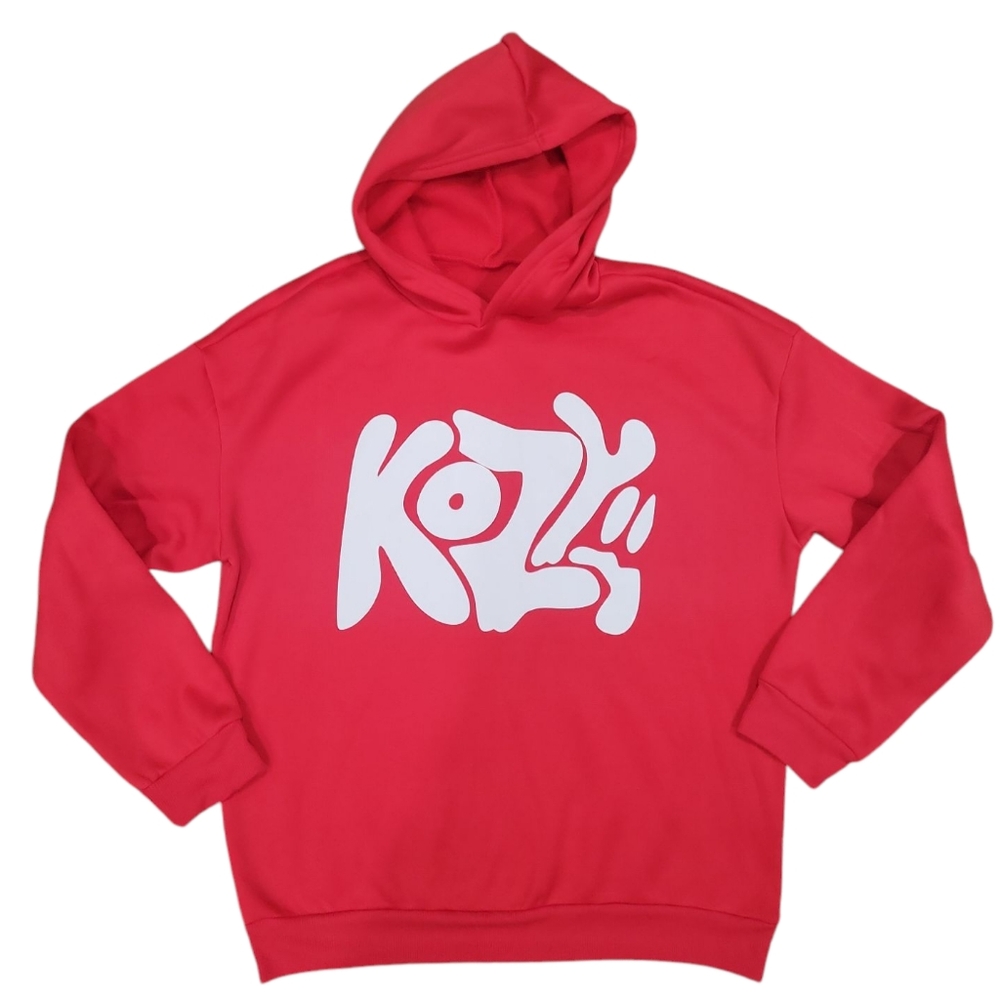 Red KOZY Hoodie Size Medium